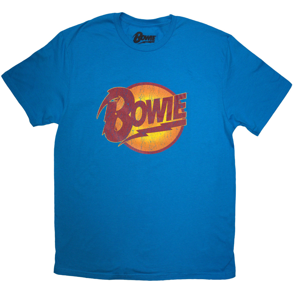 DAVID BOWIE - VINTAGE DIAMOND DOGS - T-Shirt Blue