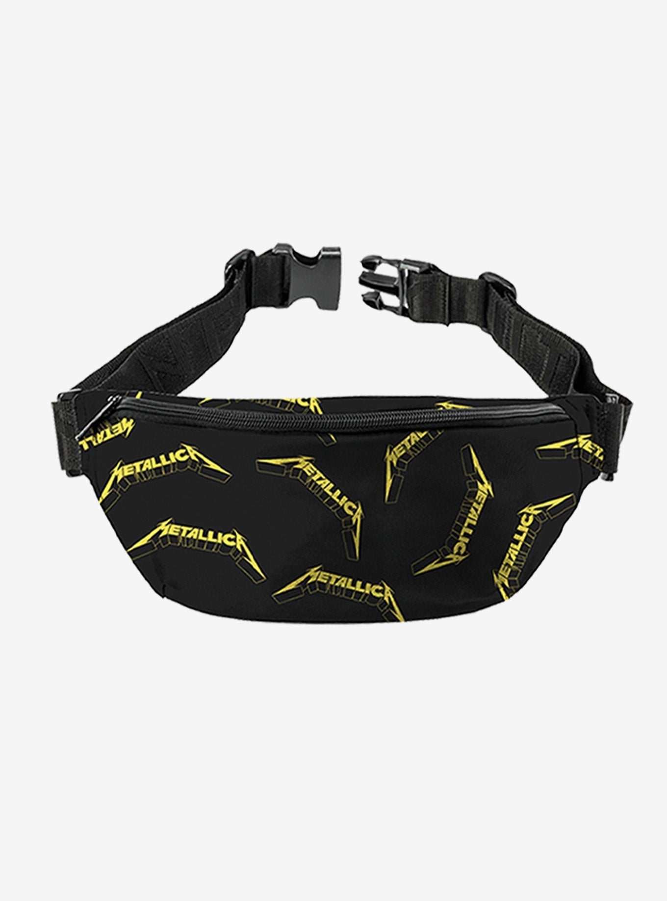 Rocksax Metallica Bum Bag (Fanny Pack)- Logo All Over Print