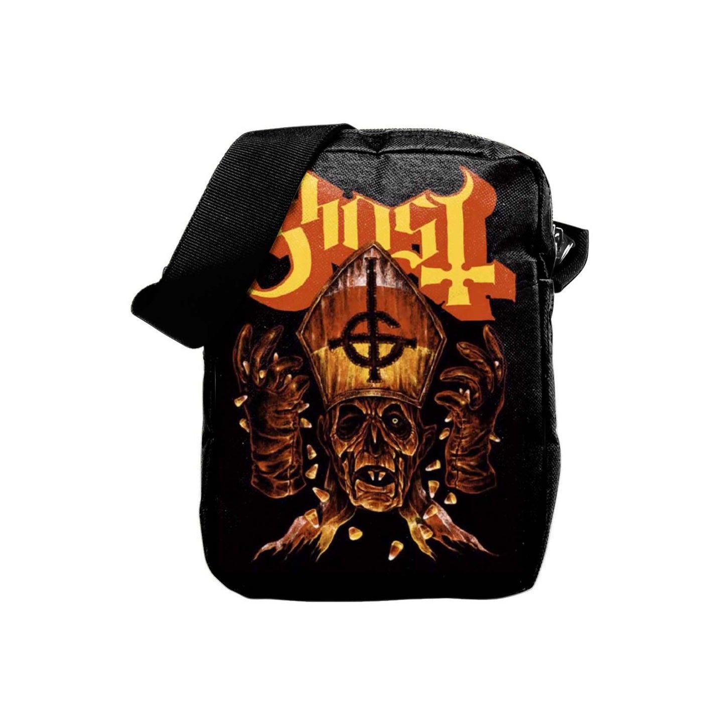Rocksax Ghost Crossbody Bag - Candy Corn