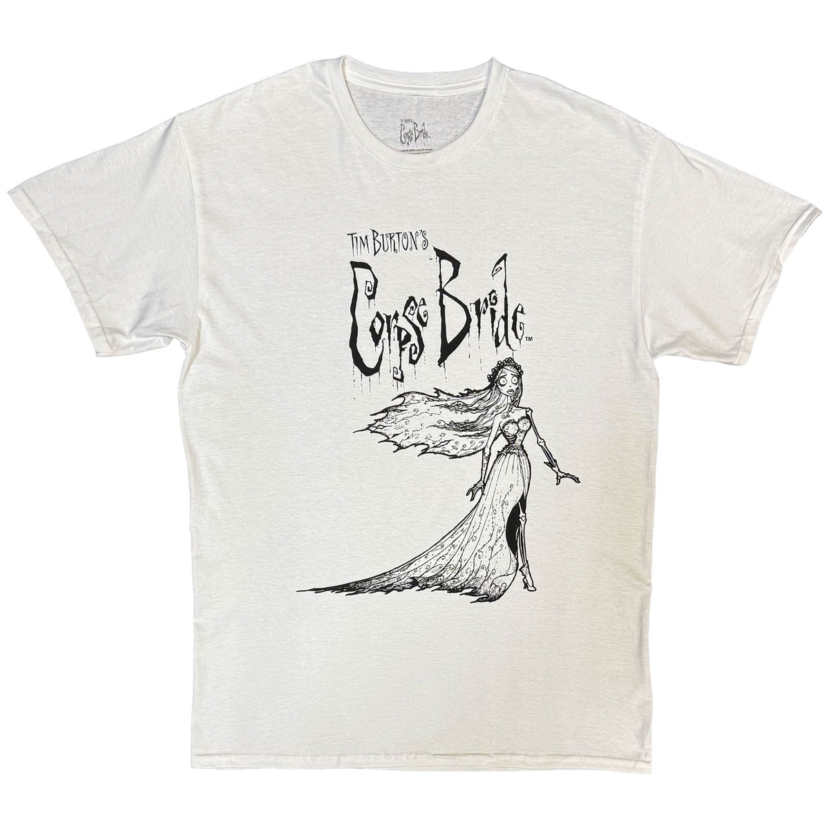CORPSE BRIDE - GOWN - T-Shirt White