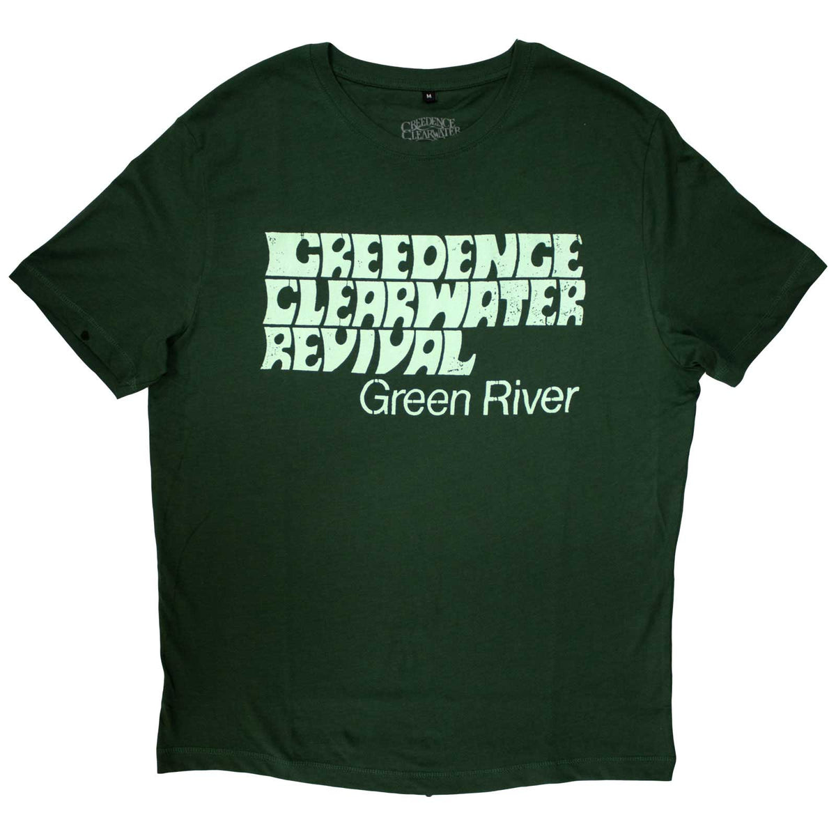 CREEDENCE CLEARWATER REVIVAL - RIVER - T-Shirt Green