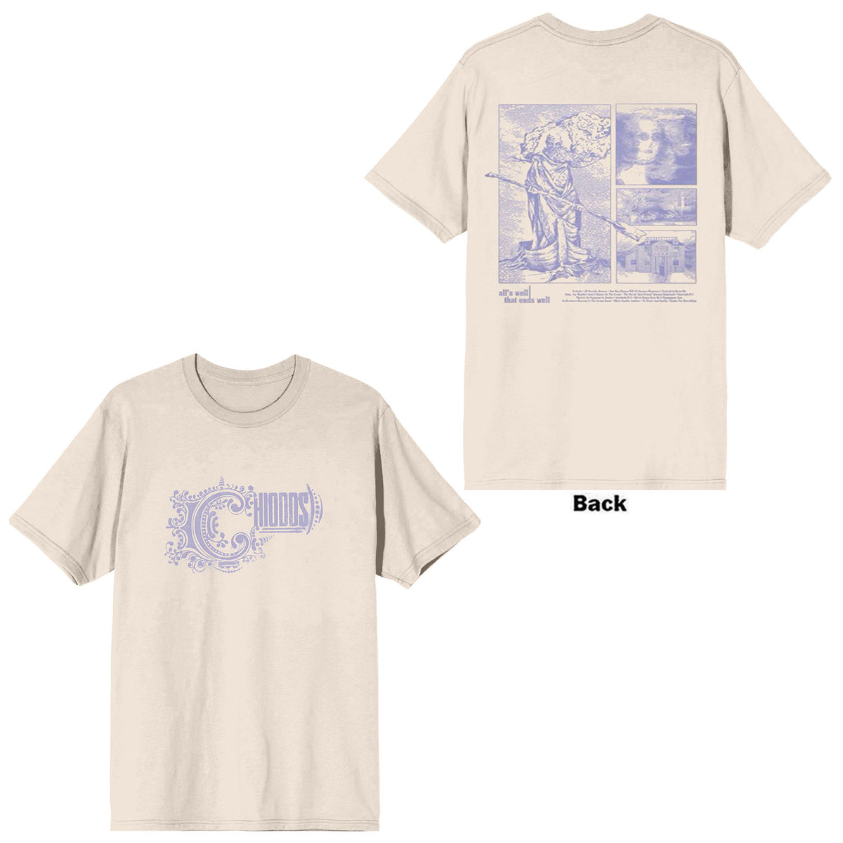 CHIODOS - AWTEW ALBUM ART - T-Shirt Natural