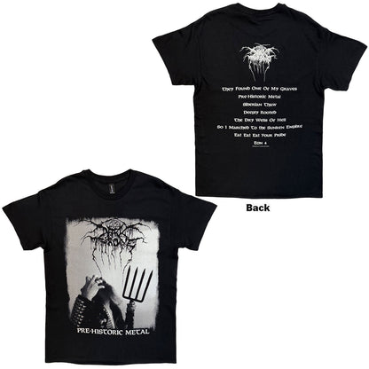 DARKTHRONE - PRE-HISTORIC METAL - T-Shirt Black