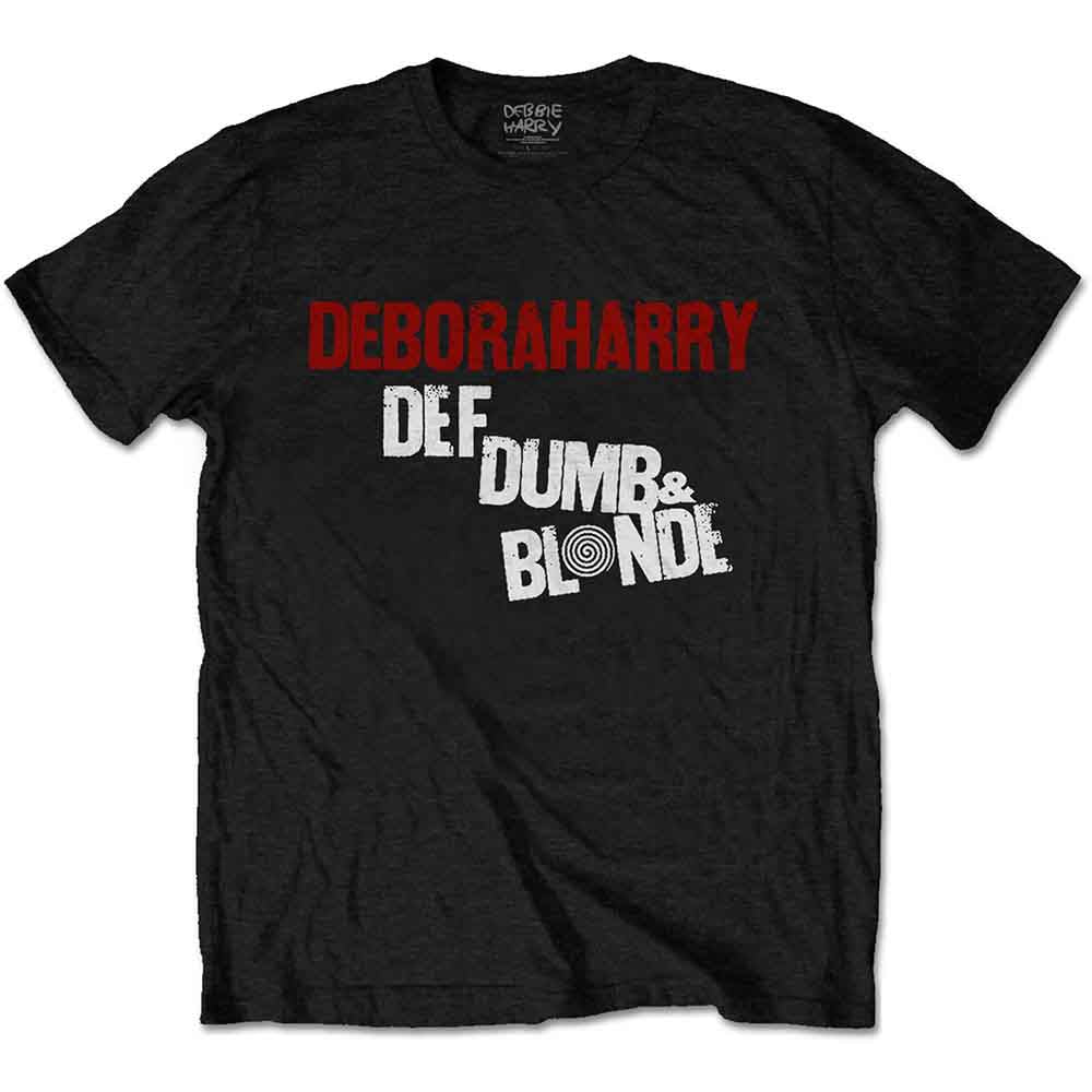 DEBBIE HARRY - DEF, DUMB & BLONDE - T-Shirt Black