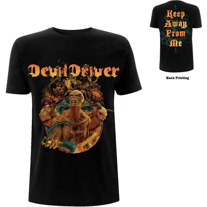DEVILDRIVER - KEEP AWAY FROM ME - T-Shirt Black