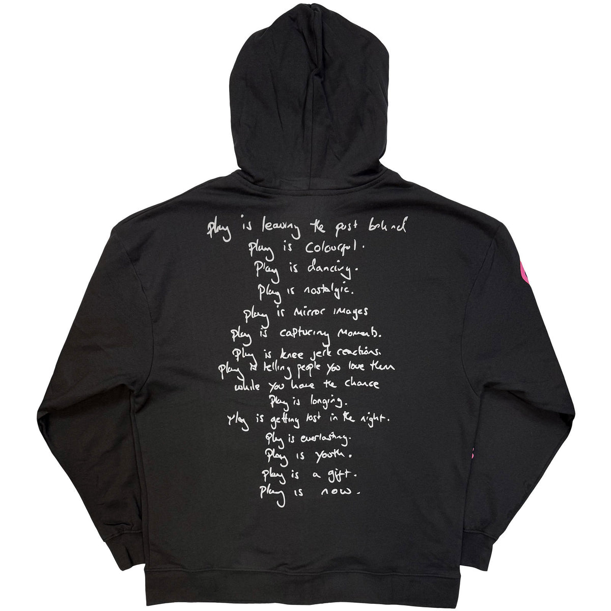 ED SHEERAN - PLAY - Zipped Hoodie Black