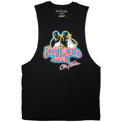 FLEETWOOD MAC - ON TOUR - Vest T-Shirt Black