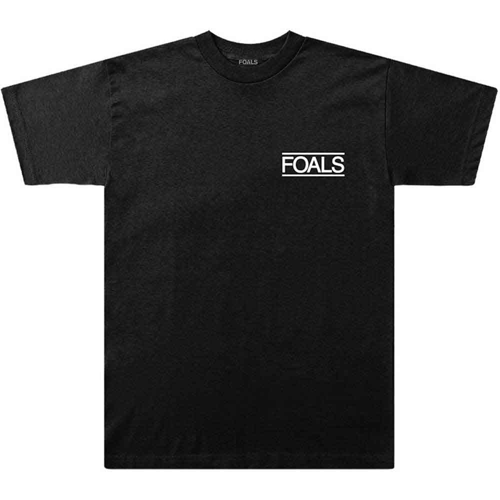 FOALS - LIFE IS YOURS TEXT - T-Shirt Black