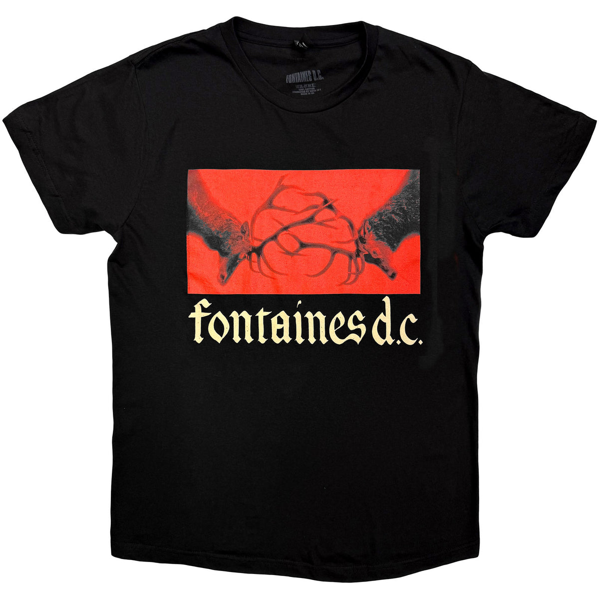 FONTAINES D.C. - CLASHING STAGS - T-Shirt Black
