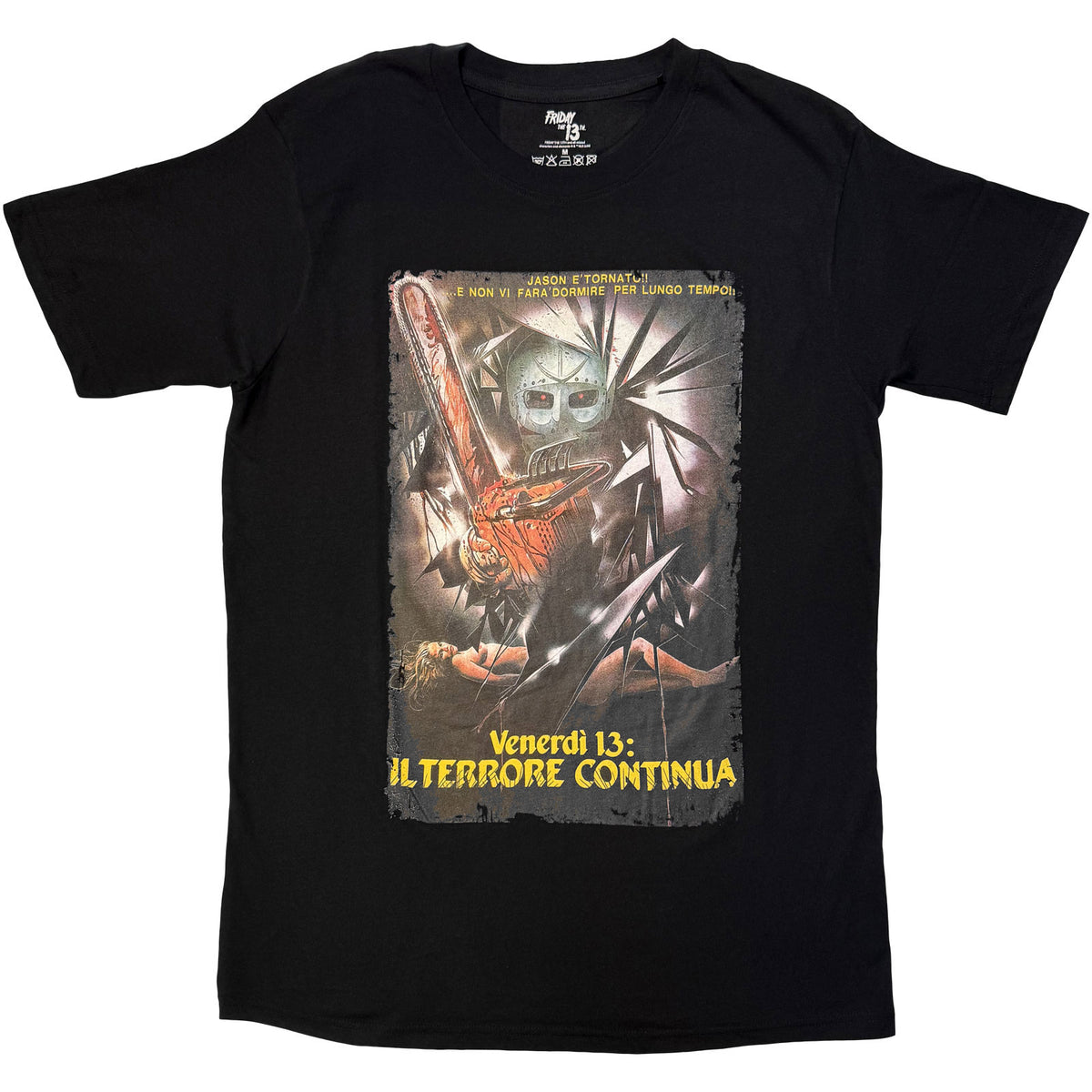 FRIDAY THE 13TH - IL TERRORE CONTINUA - T-Shirt Black