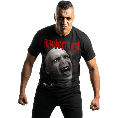 HARRY POTTER - MORSMORDRE - Front Print T-Shirt Black