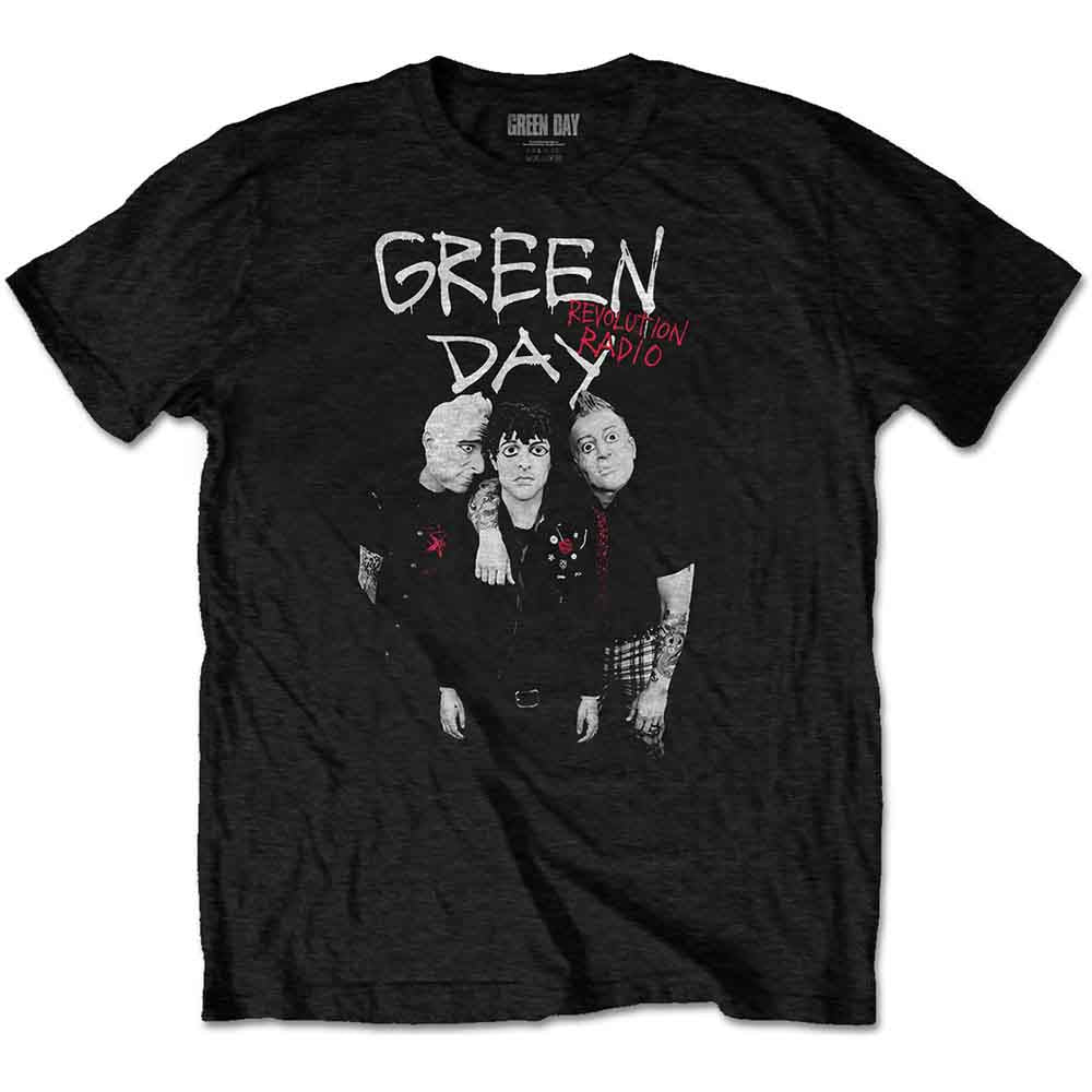 GREEN DAY - RED HOT - T-Shirt Black