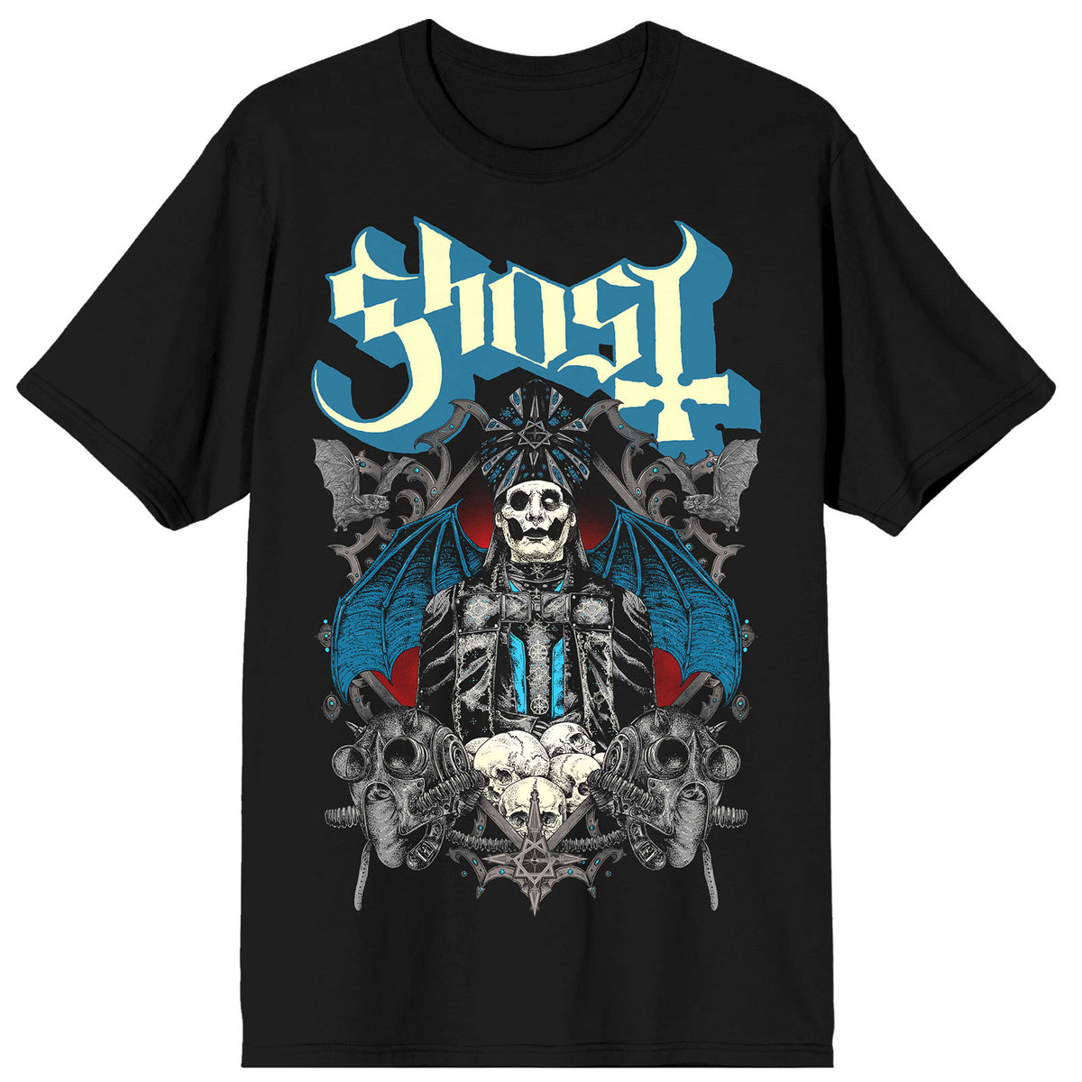 GHOST - GHOULS & SKULLS - T-Shirt Black