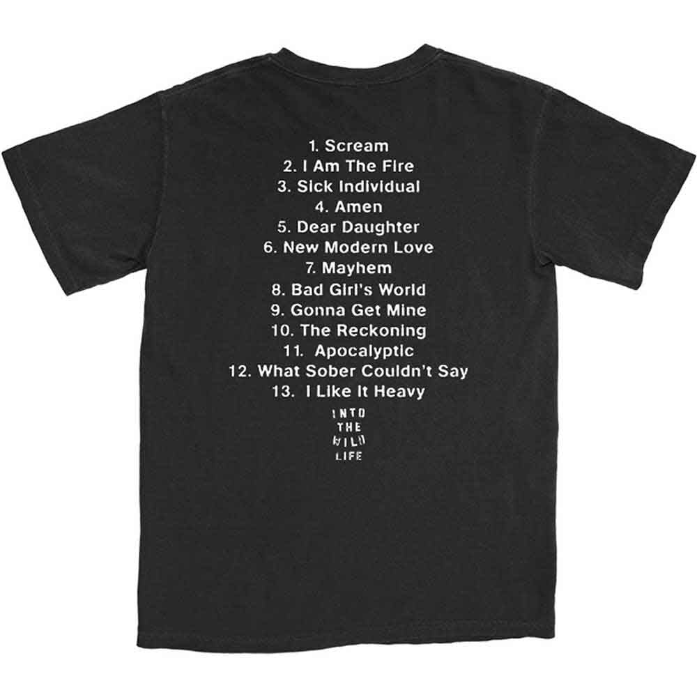 HALESTORM - THE WILD COVER - T-Shirt Black