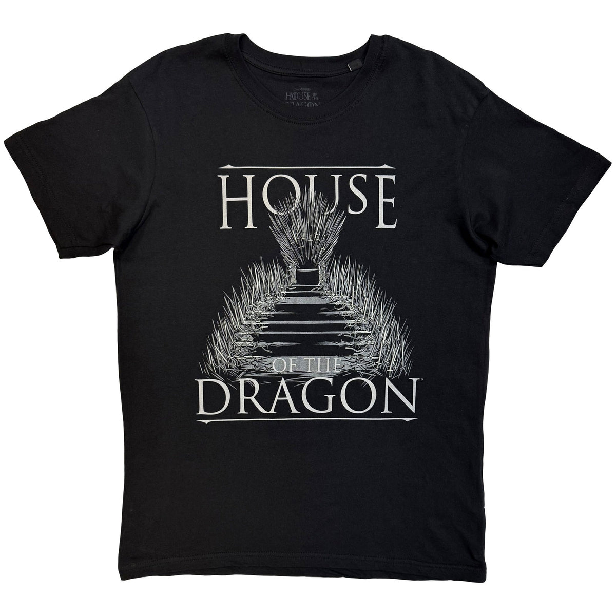HOUSE OF THE DRAGON - IRON THRONE - T-Shirt Black