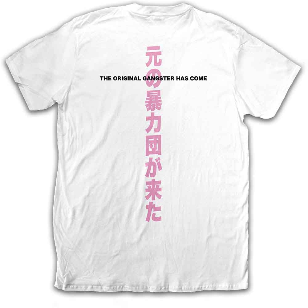 ICE CUBE - BEANIE KANJI - T-Shirt White