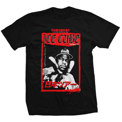 ICE CUBE - KANJI PEACE SIGN - T-Shirt Black