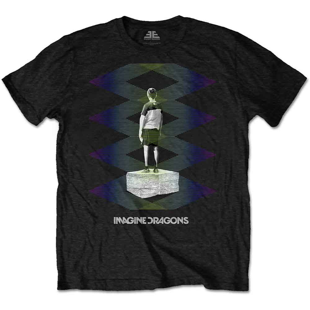 IMAGINE DRAGONS - ZIG ZAG - T-Shirt Black