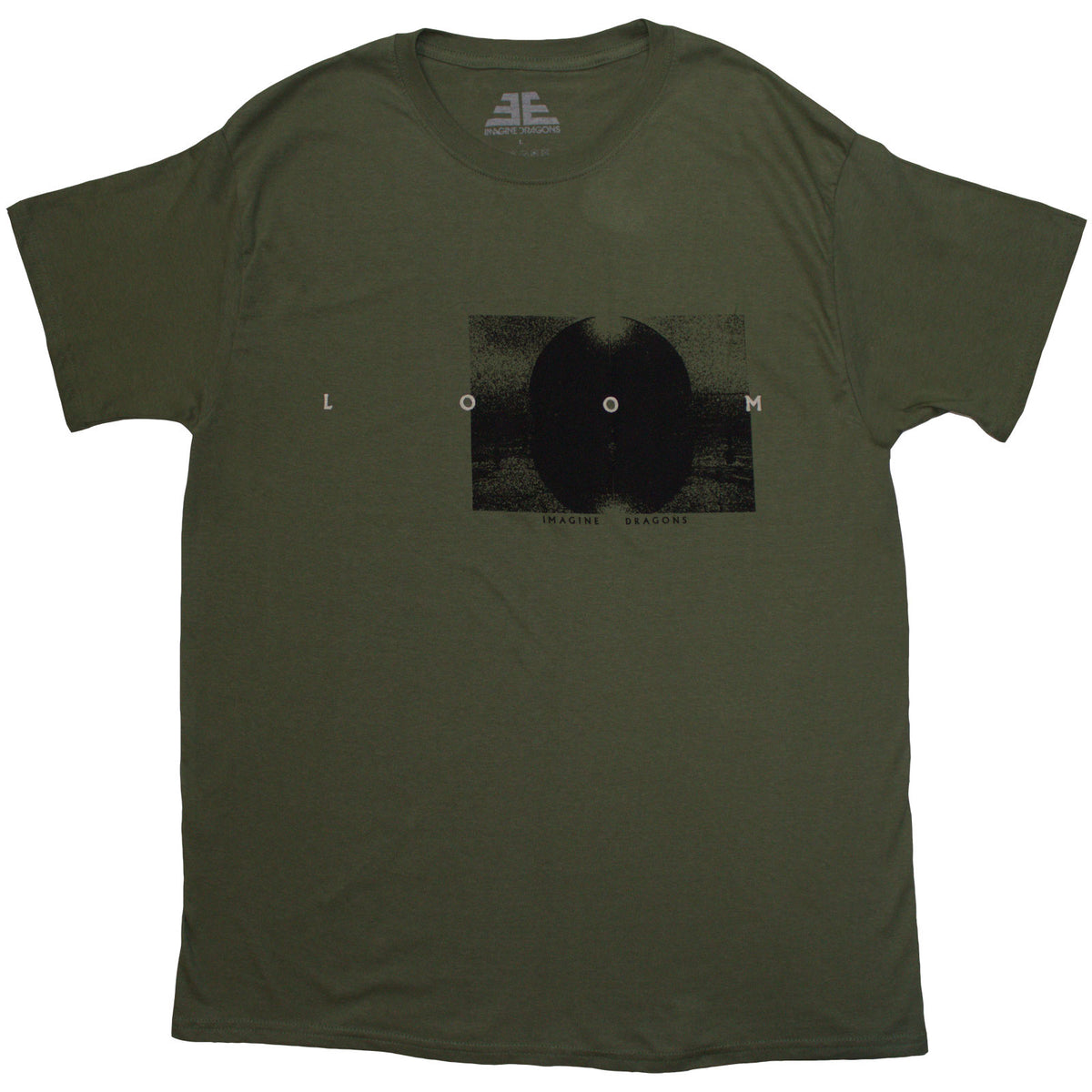 IMAGINE DRAGONS - LOOM DARK CIRCLE - T-Shirt Green