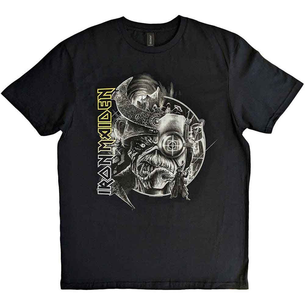 IRON MAIDEN - THE FUTURE PAST TOUR '23 GREYSCALE - T-Shirt Black