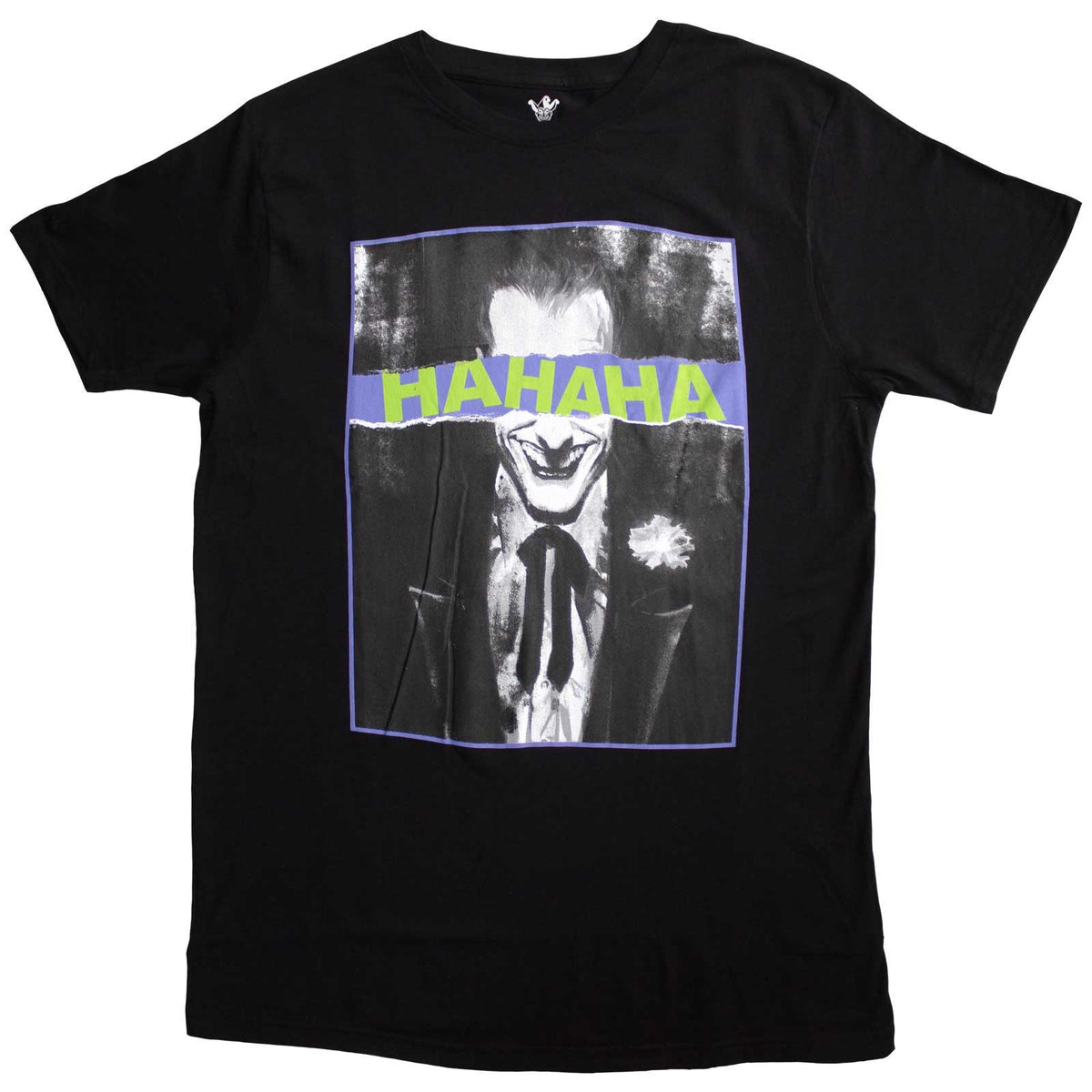 DC COMICS - JOKER HAHAHA EYES - T-Shirt Black