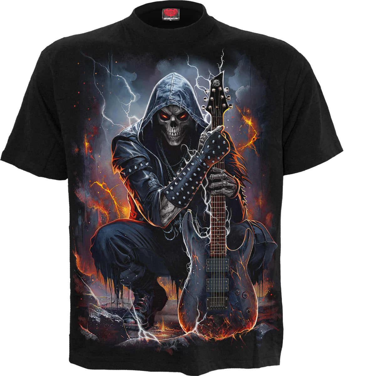 Deathbox Rocker DEATH ROCKER - T-Shirt Black – Spiral USA