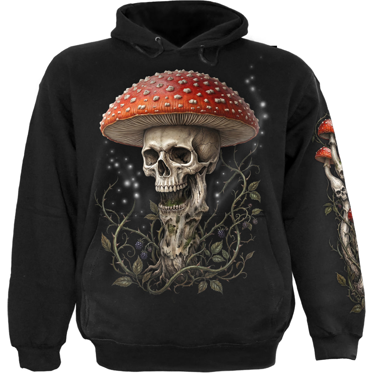 SHROOMS - Hoody Black