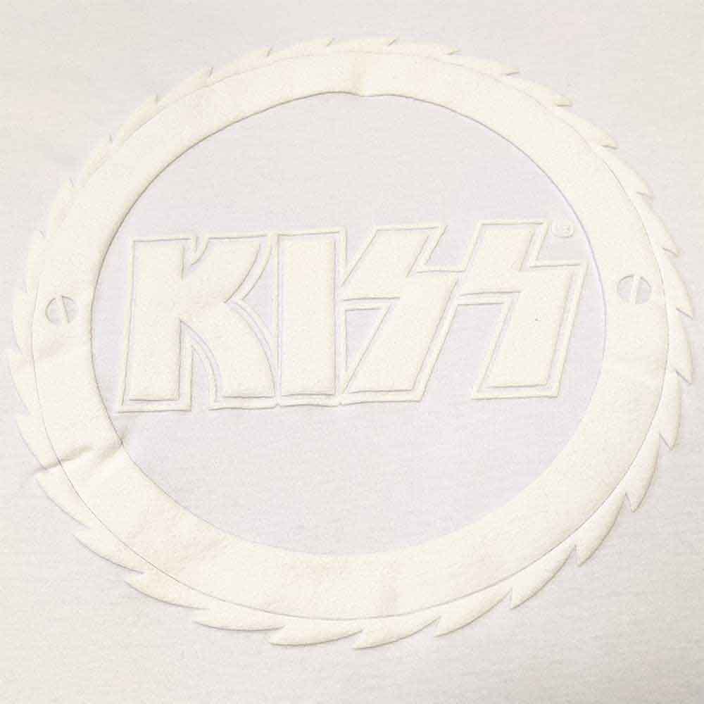 KISS - BUZZSAW LOGO - T-Shirt White
