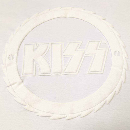 KISS - BUZZSAW LOGO - T-Shirt White