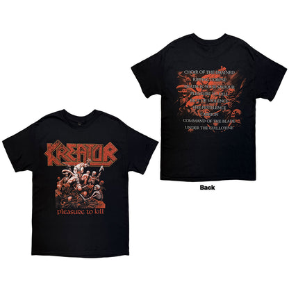 KREATOR - PLEASURE TO KILL - T-Shirt Black - 2
