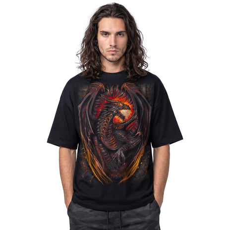 DRAGON FURNACE - Box T-Shirt Black
