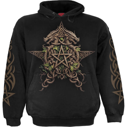 WOODLAND KING - Hoody Black