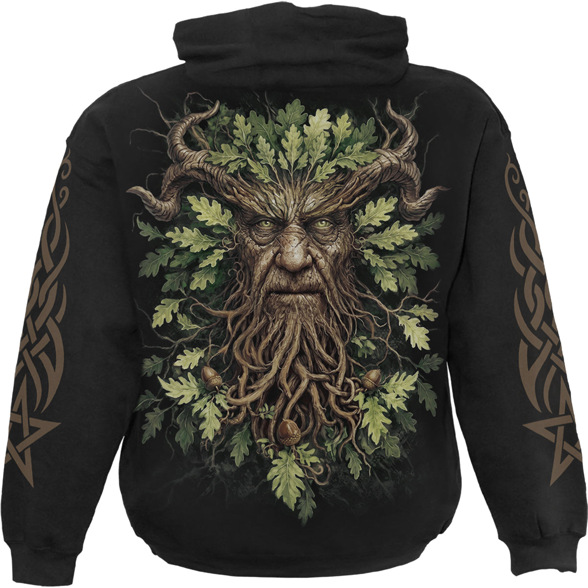 WOODLAND KING - Hoody Black