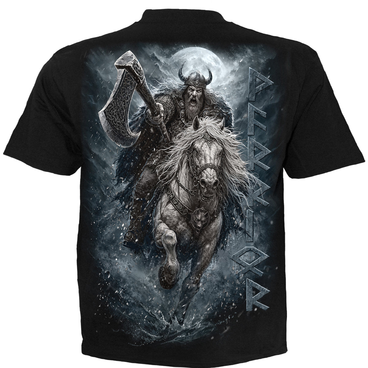 VIKING RAMPAGE - T-Shirt Black