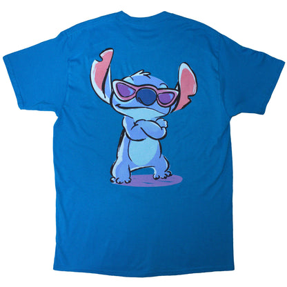 DISNEY - STITCH OHANA - T-Shirt Blue
