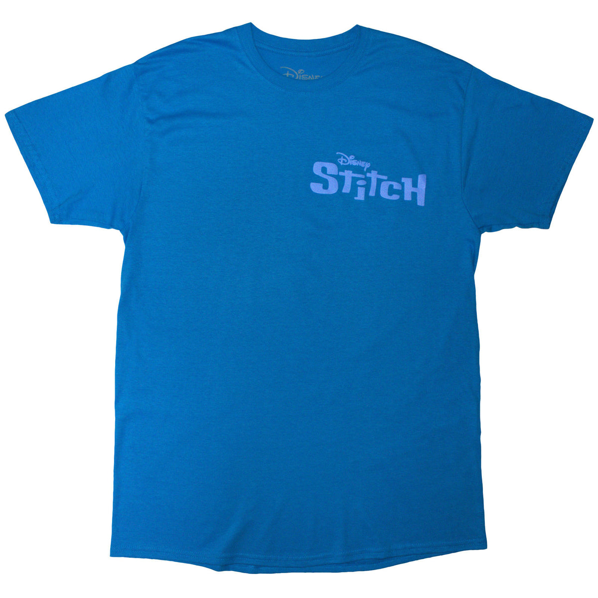 DISNEY - STITCH LOGO - T-Shirt Blue
