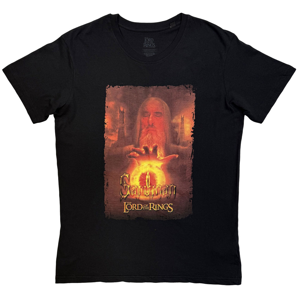 LORD OF THE RINGS - SARUMAN HOMAGE - T-Shirt Black