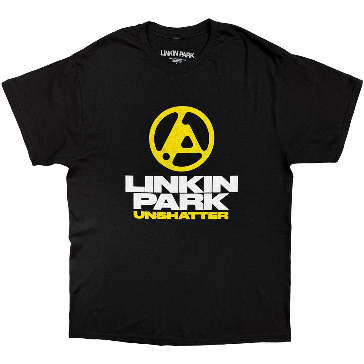 LINKIN PARK - UNSHATTER TRACKLIST - T-Shirt Black