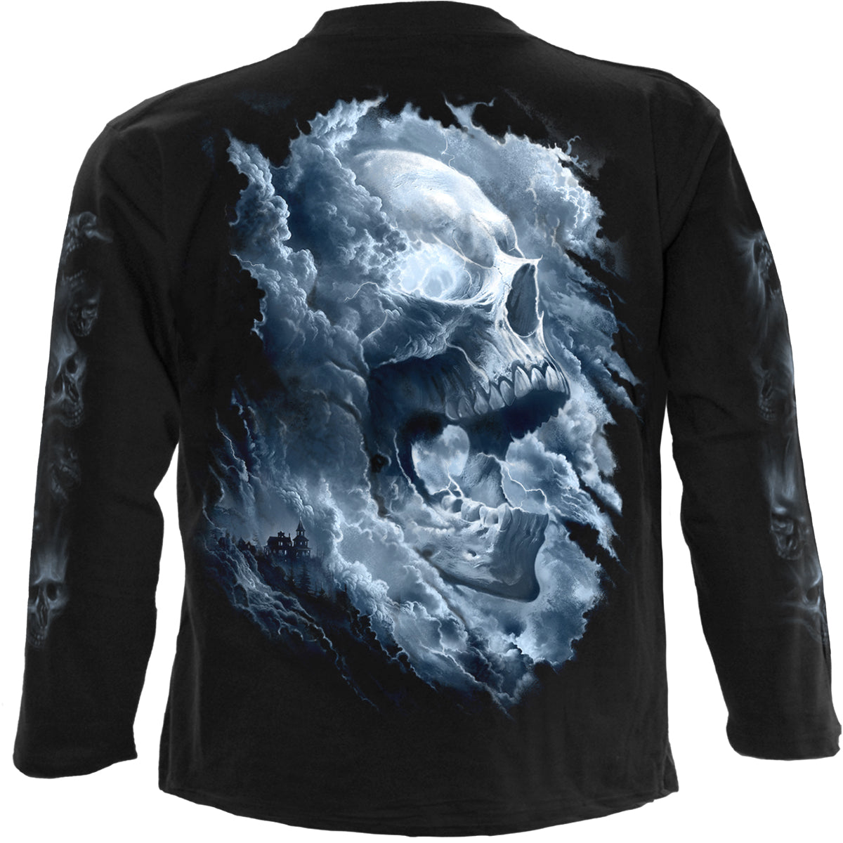 GRAVE SKIES - Longsleeve T-Shirt Black