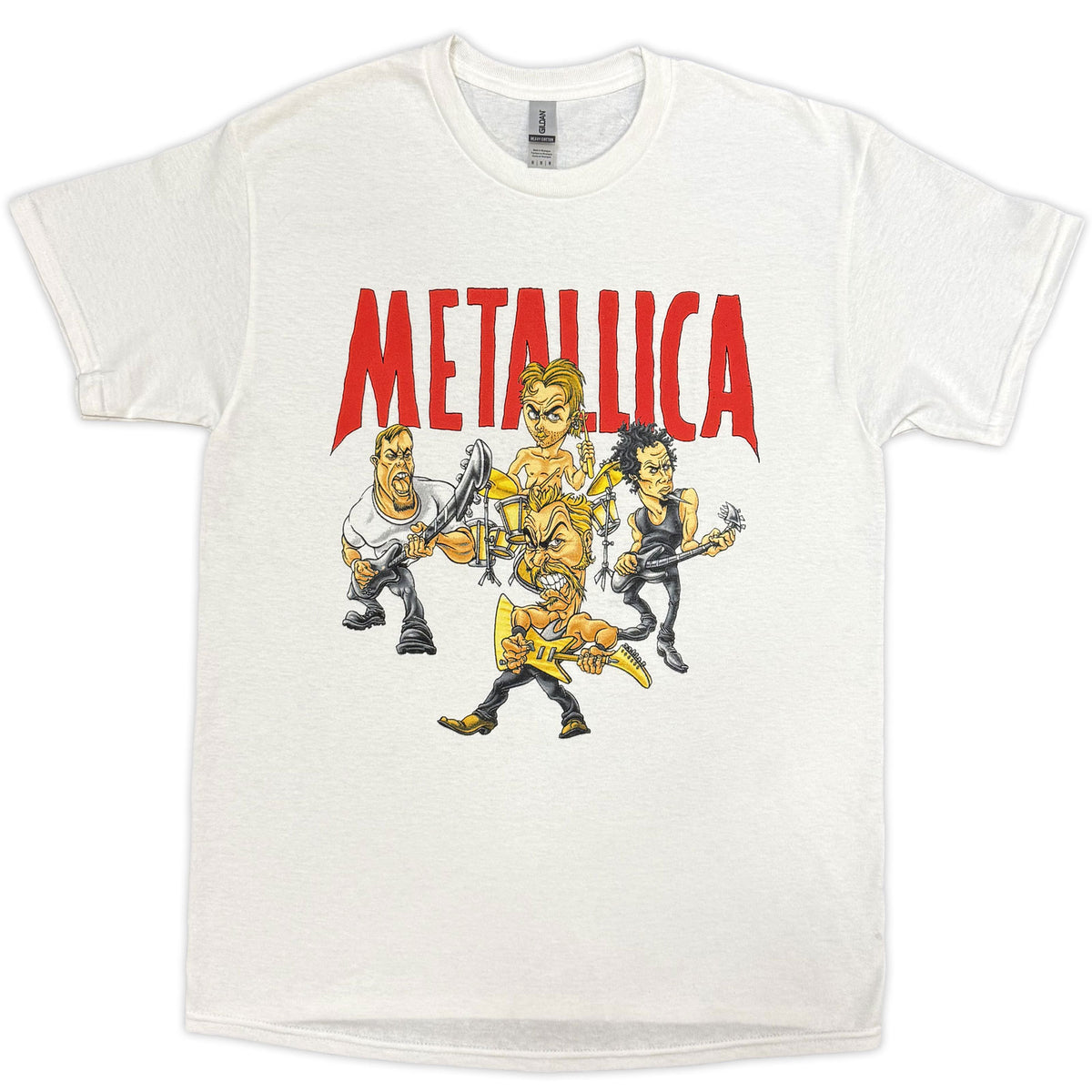 METALLICA - LOAD CHAVEZ CARTOON - T-Shirt White