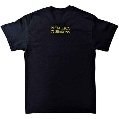 METALLICA - 72 SEASONS BROKEN/BURNT DRUMS - T-Shirt Black