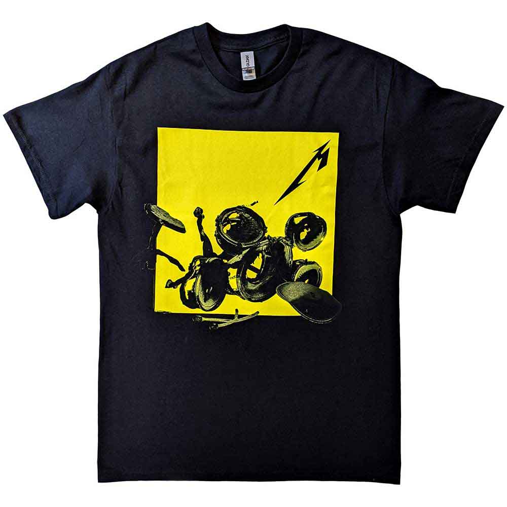 METALLICA - 72 SEASONS BROKEN/BURNT DRUMS - T-Shirt Black