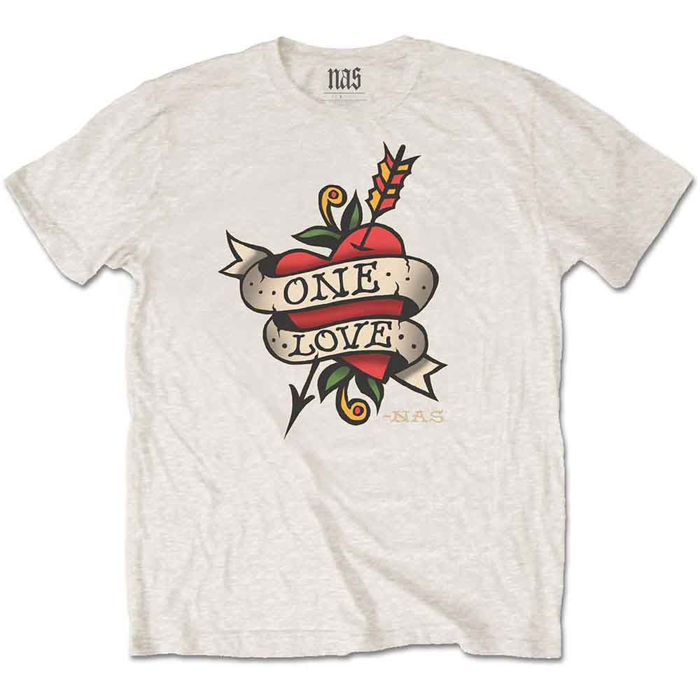 NAS - LOVE TATTOO - T-Shirt Neutral