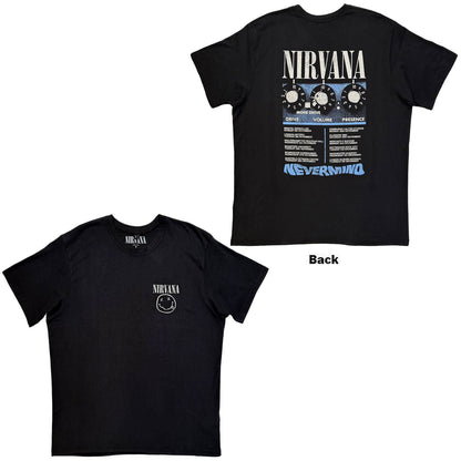 NIRVANA - MORE DRIVE - Carbon T-Shirt Black