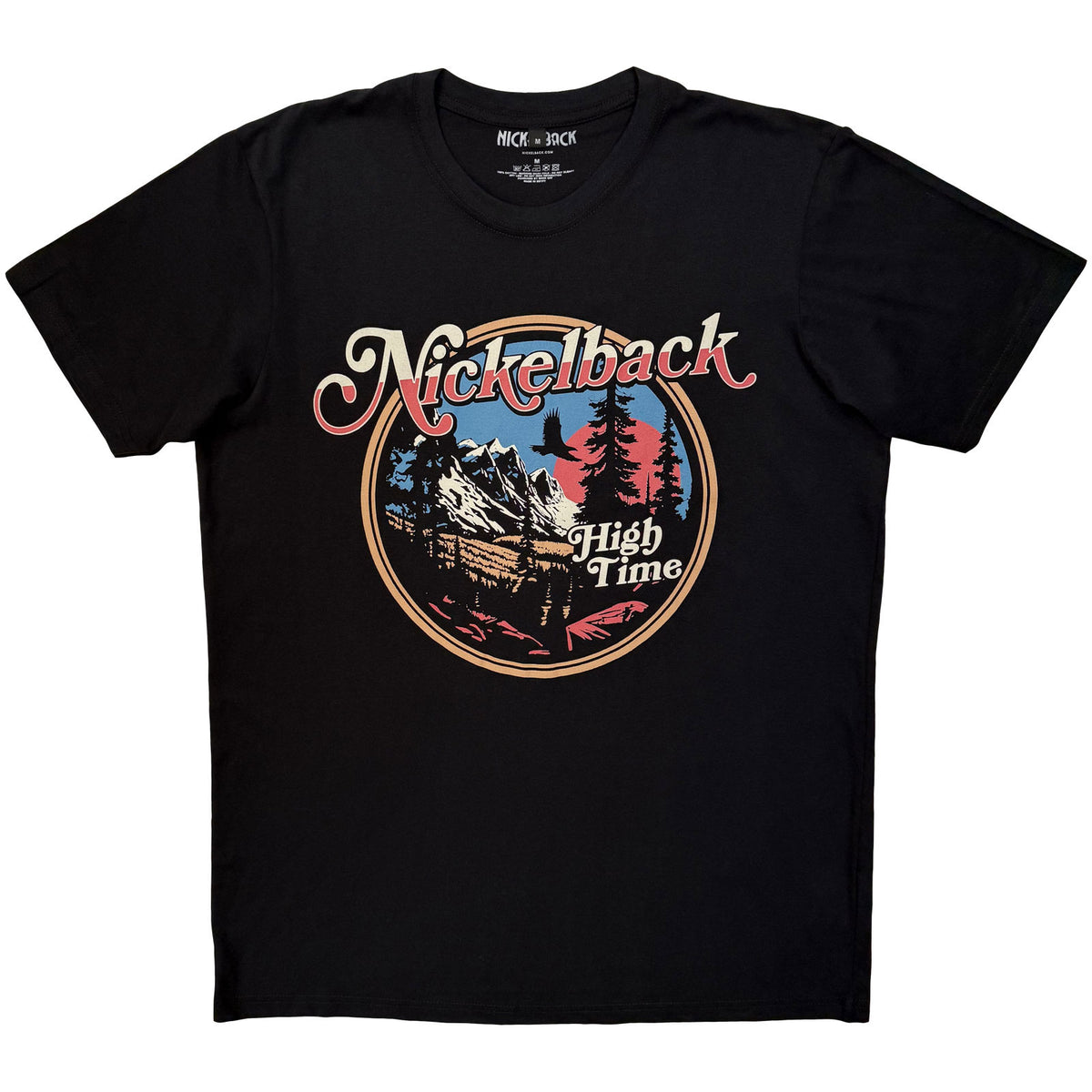 NICKELBACK - HIGH TIME - Carbon T-Shirt Black