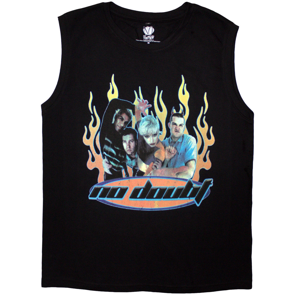 NO DOUBT - RETRO - Tank T-Shirt Black
