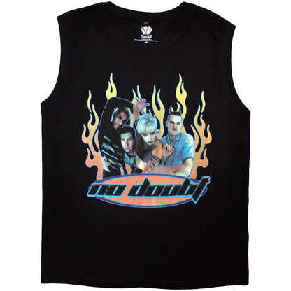 NO DOUBT - RETRO - Tank T-Shirt Black
