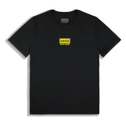 OASIS - MANCHESTER 19 JULY EVENT - T-Shirt Black