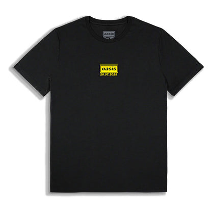 OASIS - MANCHESTER 20 JULY EVENT - T-Shirt Black