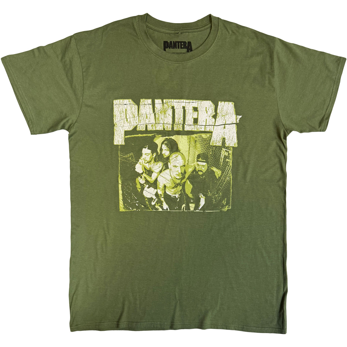 PANTERA - LOGO - T-Shirt Green